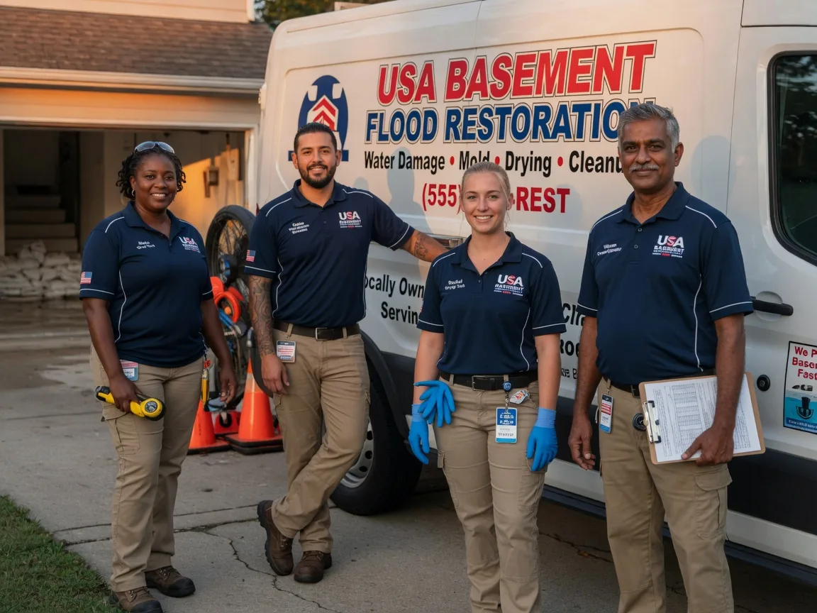 Basement Flood Cleanup company in Center Point, IA